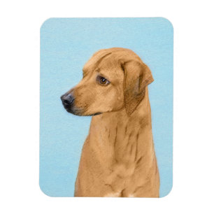 Magnet Flexible Tableau Rhodesian Ridgeback - Art Chien original