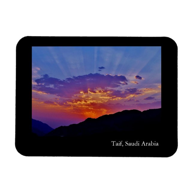 Magnet Flexible Taif, Arabie saoudite (Horizontal)
