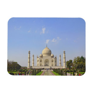 Magnet Flexible Taj Mahal, un mausolée situé à Agra, Inde,