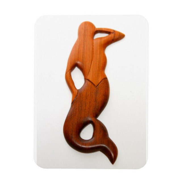 Magnet Flexible tan lookout mermaid (Vertical)