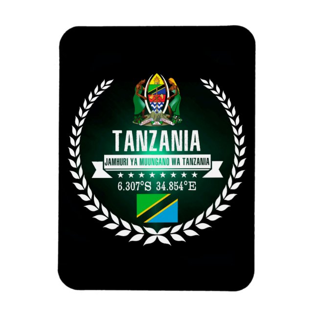 Magnet Flexible Tanzanie (Vertical)