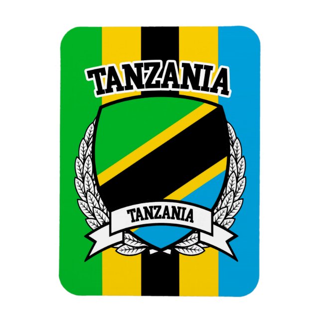 Magnet Flexible Tanzanie (Vertical)