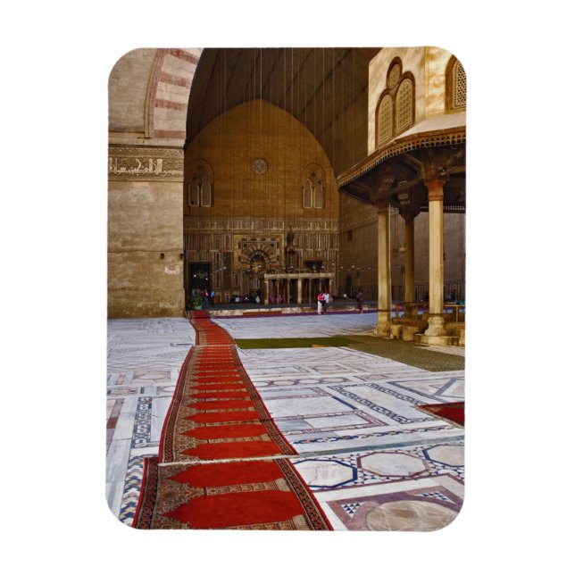 Magnet Flexible Tapis de prières menant à la mosquée islamique, Le (Vertical)