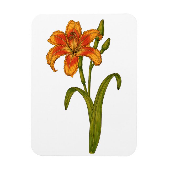 Magnet Flexible Tawny day (Vertical)