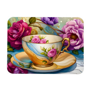 Magnet Flexible Tea Time - Tea Cup Art
