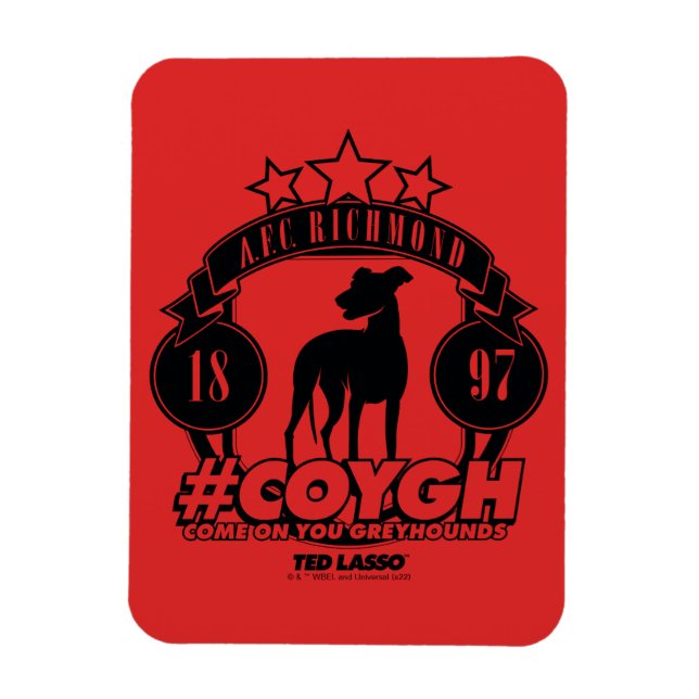 Magnet Flexible Ted Lasso | AFC Richmond #COYGH (Vertical)