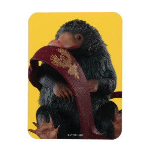 Magnet Flexible Teddy With Tie Graphic