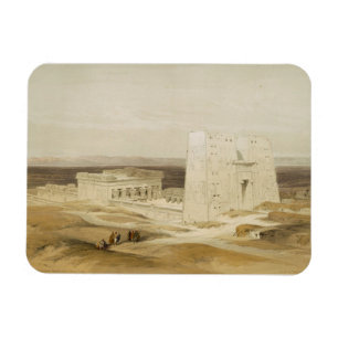 Magnet Flexible Temple d'Edfu, ancienne Apollinopole, Haute-Egypte