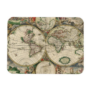 Magnet Flexible Terrarum Orbis Tabula
