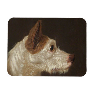 Magnet Flexible Terrier Dog's Head (par James Ward)