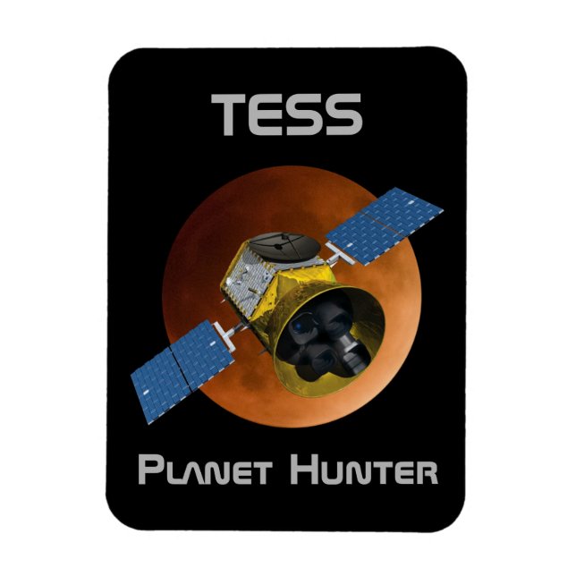 Magnet Flexible TESS Planet Hunter Spacecraft (Vertical)