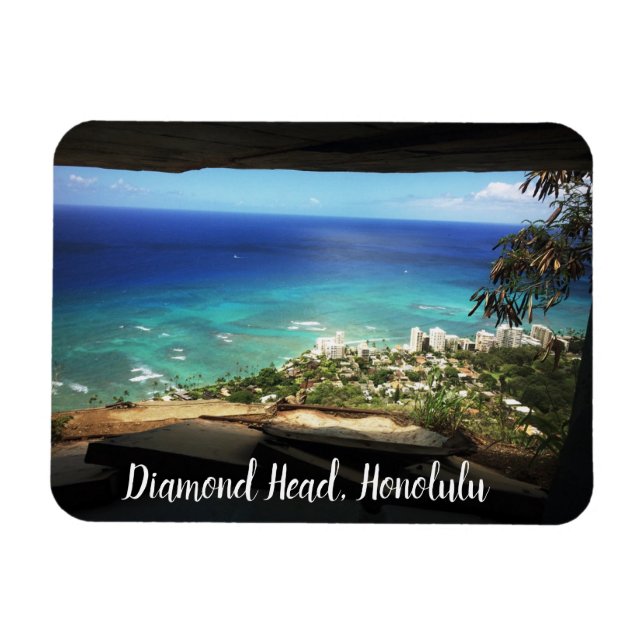 Magnet Flexible Tête de diamant, Honolulu (Horizontal)