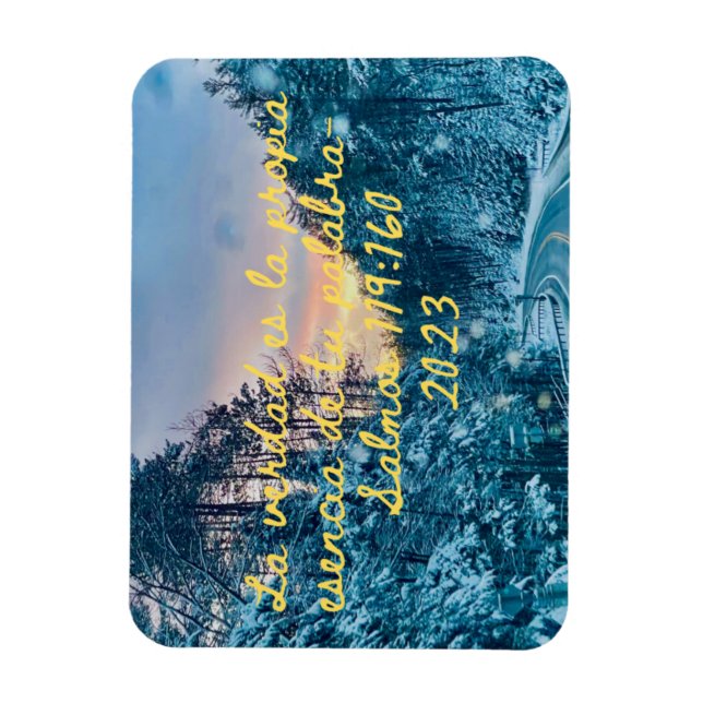 Magnet Flexible Texto del Año 2023 (Vertical)