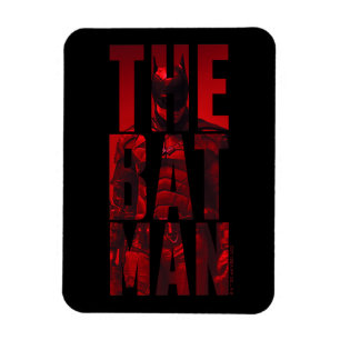 Magnet Flexible The Batman Typography Cutout