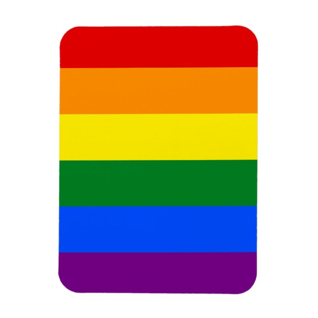Magnet Flexible The Colors of the rainbow (Vertical)
