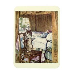 Magnet Flexible Thé de portion de chat de Beatrix Potter