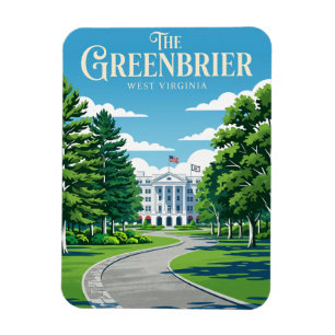 Magnet Flexible The Greenbrier États-Unis
