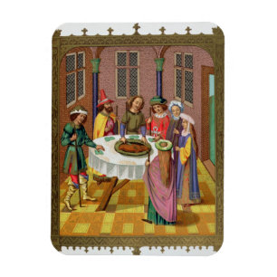 Magnet Flexible The Jews' Passover, facsimile of a 15th century mi