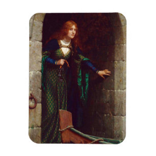 Magnet Flexible The Keys, vers 1909, par Edmund Blair Leighton