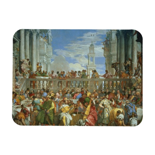 Magnet Flexible The Marriage Feast at Cana, c.1562 (Horizontal)