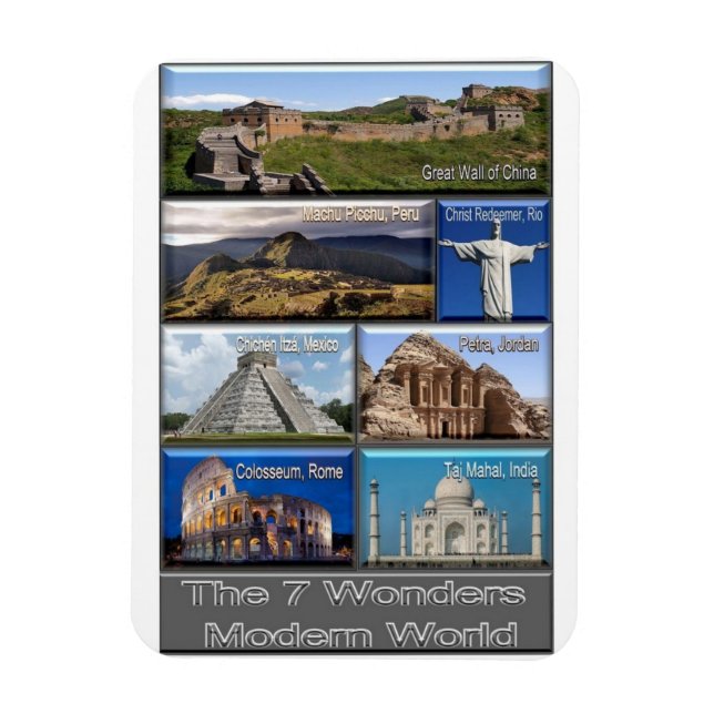 Magnet Flexible The Seven Wonder Modern (Vertical)