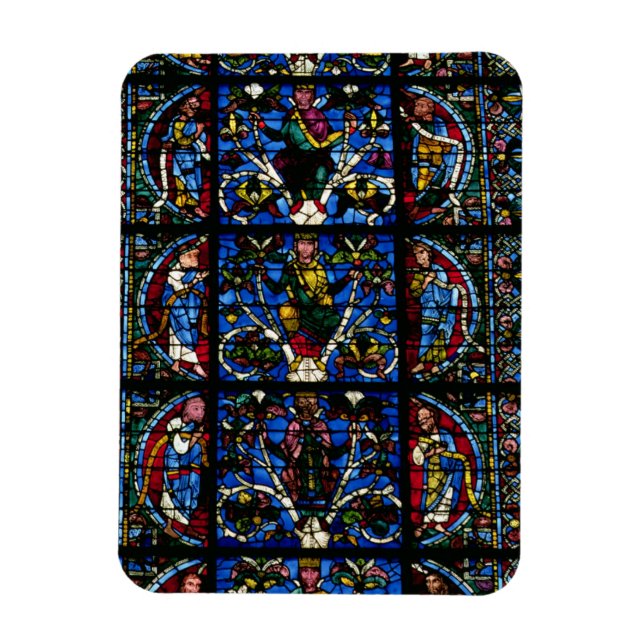 Magnet Flexible The Tree of Jesse, lancet window in the west facad (Vertical)
