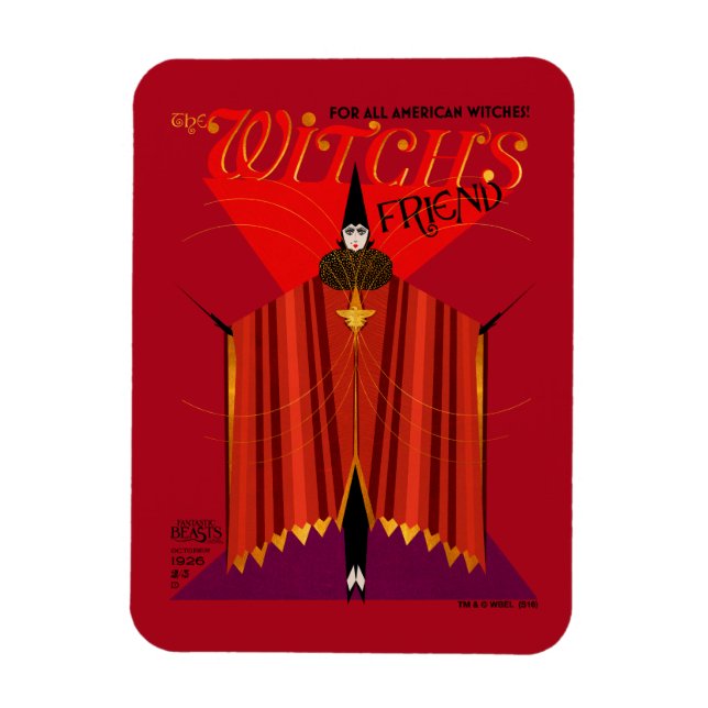 Magnet Flexible The Witch's Friend October Magazine (Vertical)