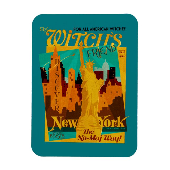 Magnet Flexible The Witch's Friend September Magazine (Vertical)