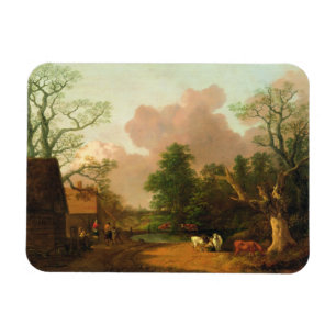 Magnet Flexible Thomas Gainsborough   un paysage avec des figures,