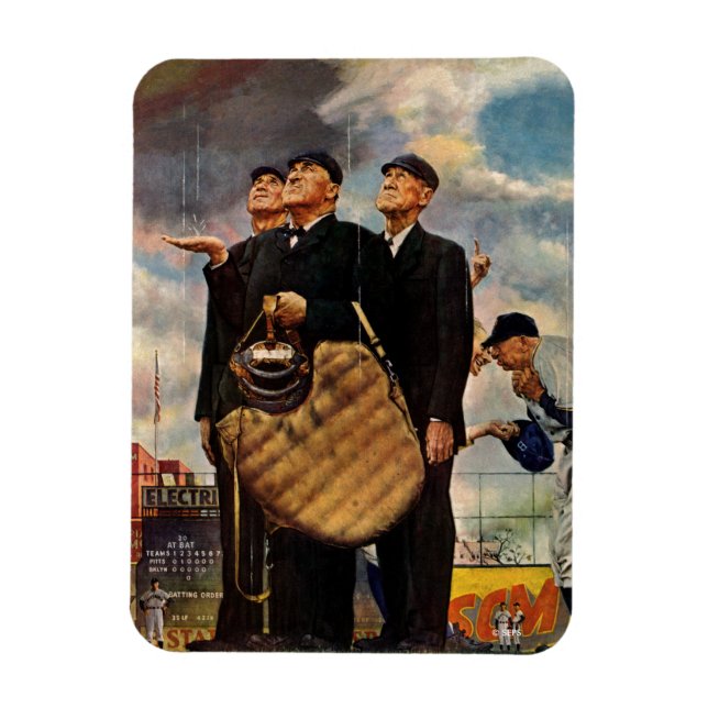 Magnet Flexible Three Umpires (Vertical)