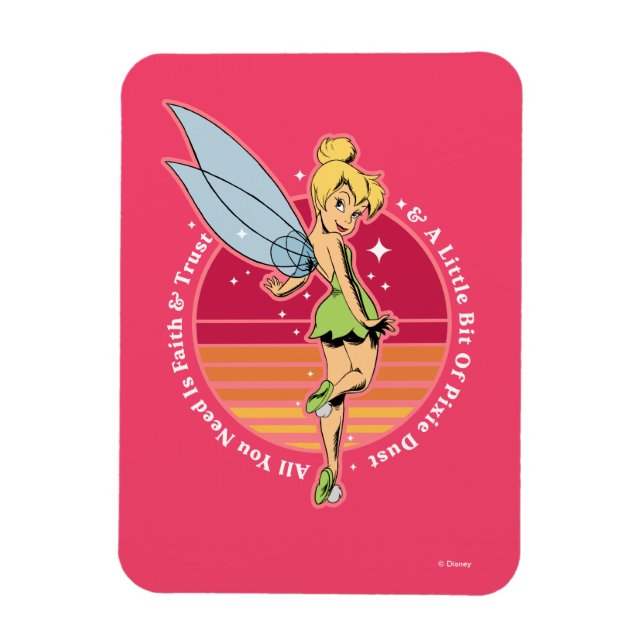 Magnet Flexible Tinker Bell | Petit peu de poussière de pixie (Vertical)