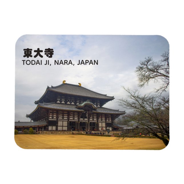 Magnet Flexible Todai-ji 東 大 寺 Nara, Japon Voyage (Horizontal)
