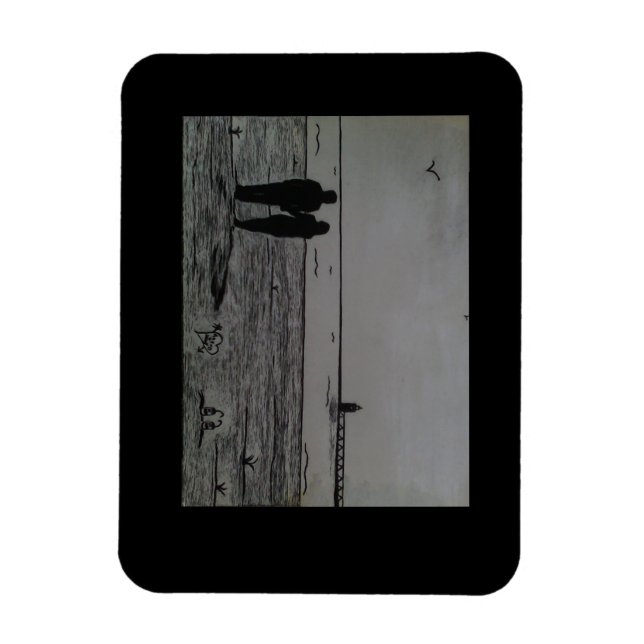 Magnet Flexible toi et moi, Manistee (Vertical)