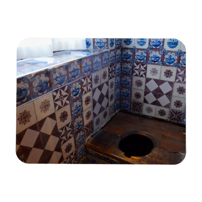 Magnet Flexible Toilette Royale en Rosenborg Castle, Copenhague (Horizontal)
