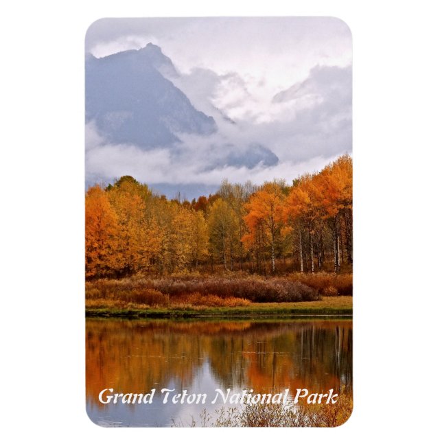 MAGNET FLEXIBLE TOMBE DANS LE PARC NATIONAL DE GRAND TETON (Vertical)