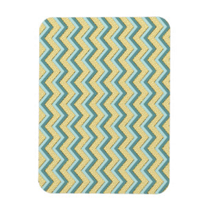Magnet Flexible Topaz Parties scintillant Chevron Motif