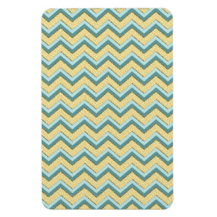 Magnet Flexible Topaz Parties scintillant Chevron Motif
