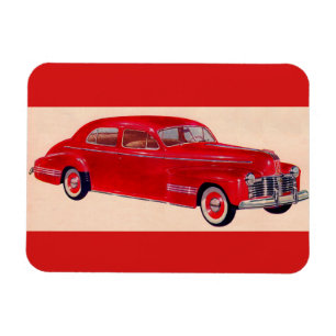 Magnet Flexible Torpille rouge Pontiac