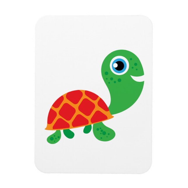 Magnet Flexible Tortue impressionnante (Vertical)