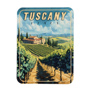 Magnet Flexible Toscane vintage Italie