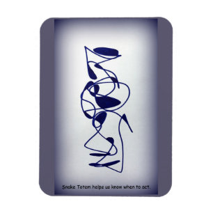 Magnet Flexible Totem de serpent