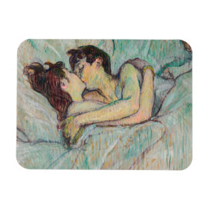Magnet Flexible Toulouse-Lautrec - Au lit : Le baiser