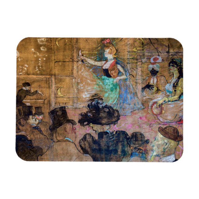 Magnet Flexible Toulouse-Lautrec - Danse Maure / Les Almehs (Horizontal)
