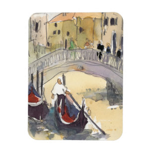 Magnet Flexible Tour de gondole d'air des destinations   Venise