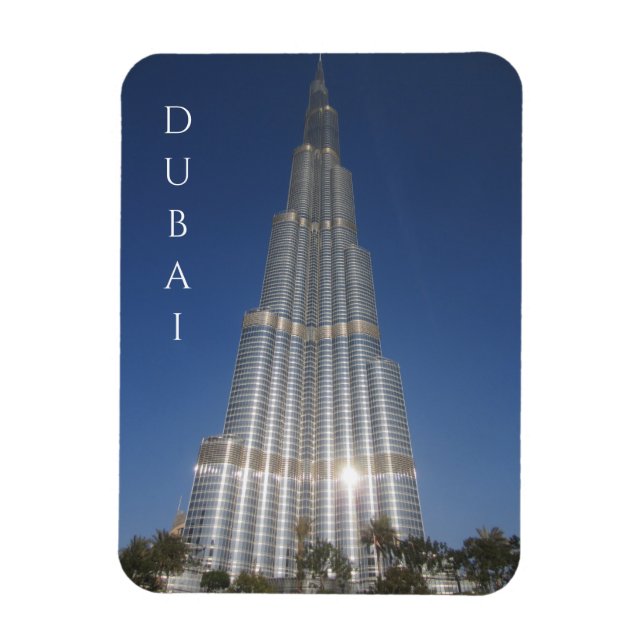 Magnet Flexible tour dubai khalifa (Vertical)