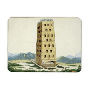 Magnet Flexible Tour mobile, conçue après la tour de César à N