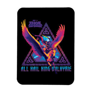 Magnet Flexible Tous Hail King Valkyrie Psychedelic Graphisme