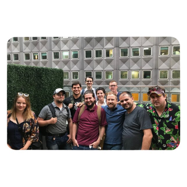 Magnet Flexible Tout Le Monde S'Amuse Ce Soir (Horizontal)