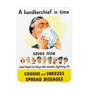 Magnet Flexible Toux et aimant des maladies de diffusion