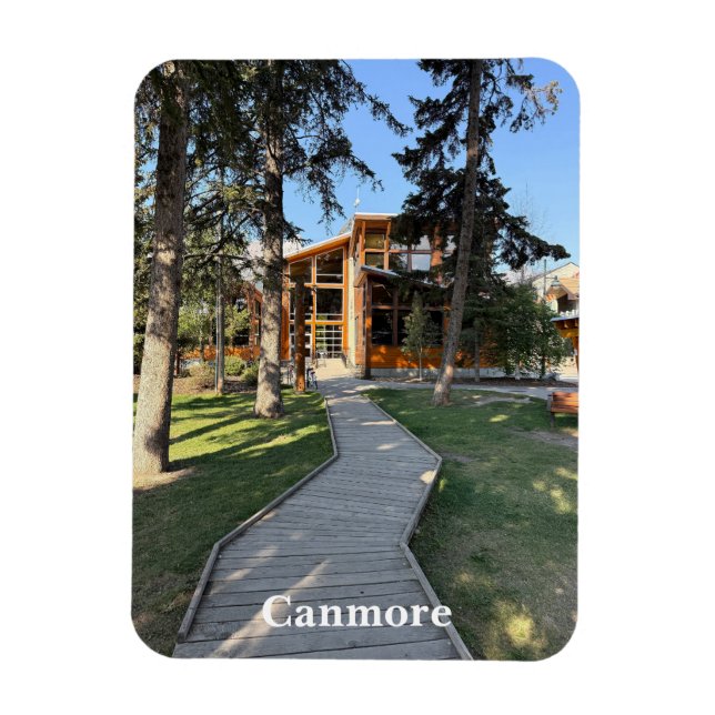 Magnet Flexible Town of Canmore in Alberta Canada (Vertical)